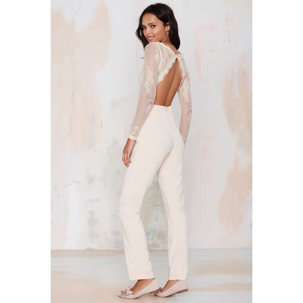 Sold Glamorous “Falling in love” lace jumpsuit XS